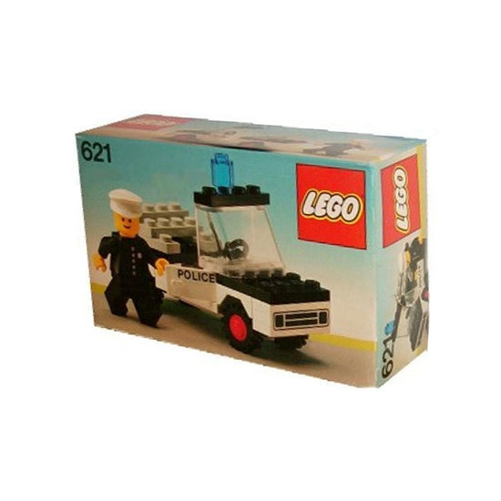 Precut Custom Replacement Stickers voor Lego Set 621 - Police Car (1978)