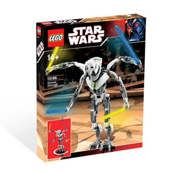 Precut Custom Replacement Stickers for Lego Set 10186 - General Grievous UCS (2008)