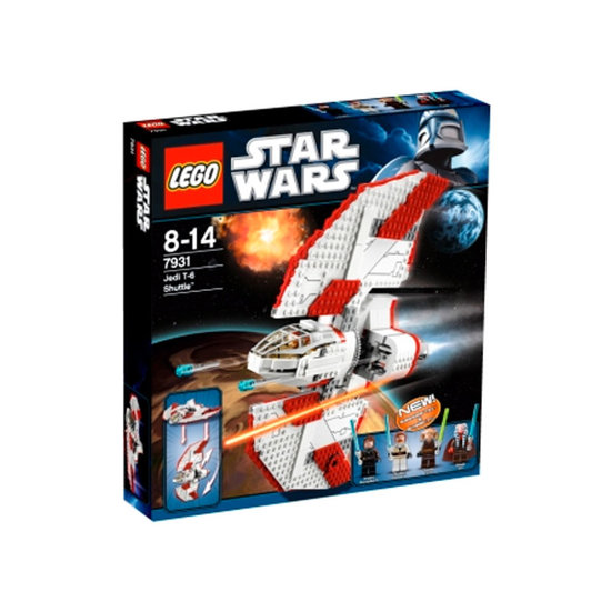 Precut Custom Replacement Stickers for Lego Set 7931 - T-6 Jedi Shuttle (2011)