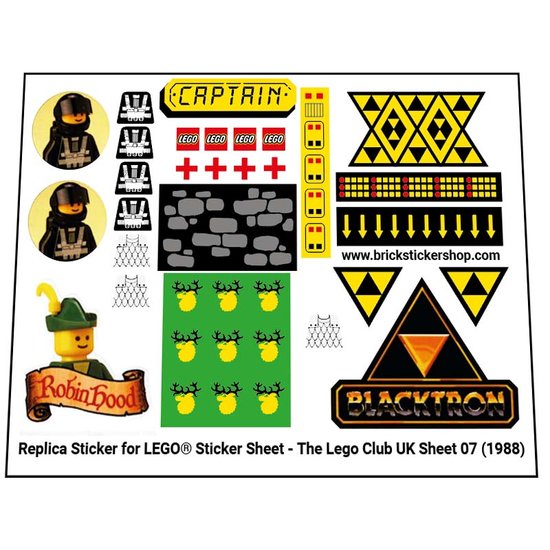 Custom sales lego stickers