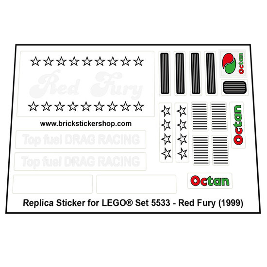 Lego Set 5533 - Red Fury (1999)