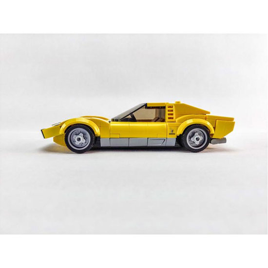 Rebrickable MOC - 84991 - 1966 Lamborghini Miura P400 by SFH_Bricks