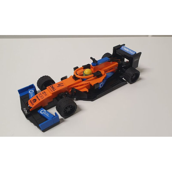 Custom Sticker for Rebrickable MOC 98718 - McLaren MCL35M - F1 by Cooter78NL