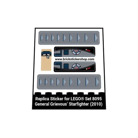 8095- General Grievous&#039; Starfighter