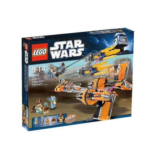 7962 - Anakin&#039;s &amp; Sebulba&#039;s Podracers