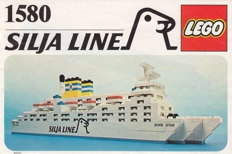 Replacement Sticker for Set 1580 - Silja Line Ferry