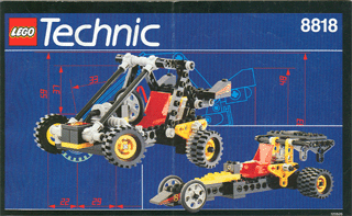 Replacement sticker Lego 8818 - Baja Blaster / Desert Racer