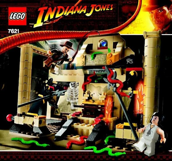 Replacement Sticker for Set 7621 - Indiana Jones and the Lost Tomb