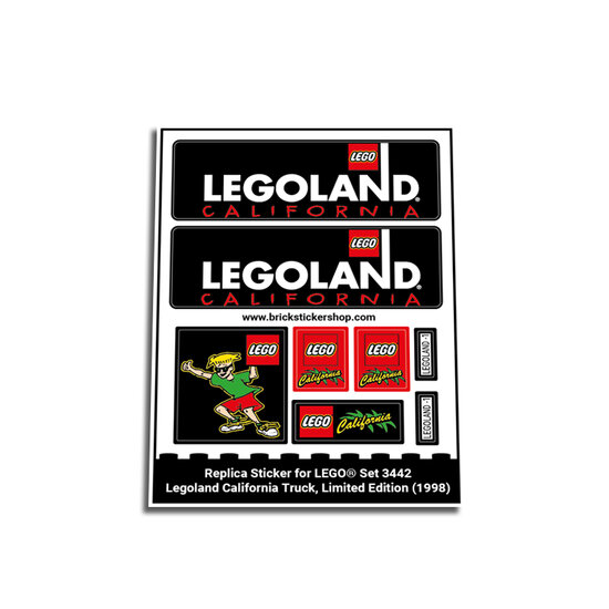 3442 - Legoland California Truck, Limited Edition