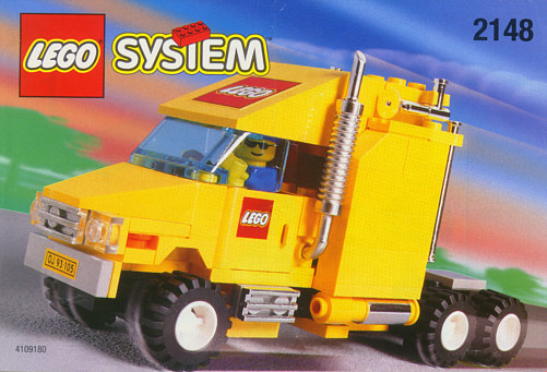 Replacement Sticker for Set 2148 - LEGO Truck
