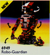 Replacement Sticker for Set 6949 - Robo-Guardian