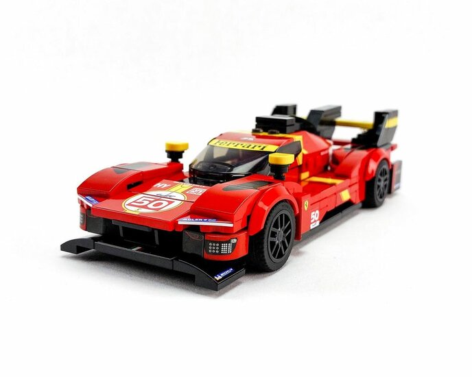 Custom Sticker - Rebrickable MOC 136537 - Ferrari 499P #50 LMH by SFH_Bricks