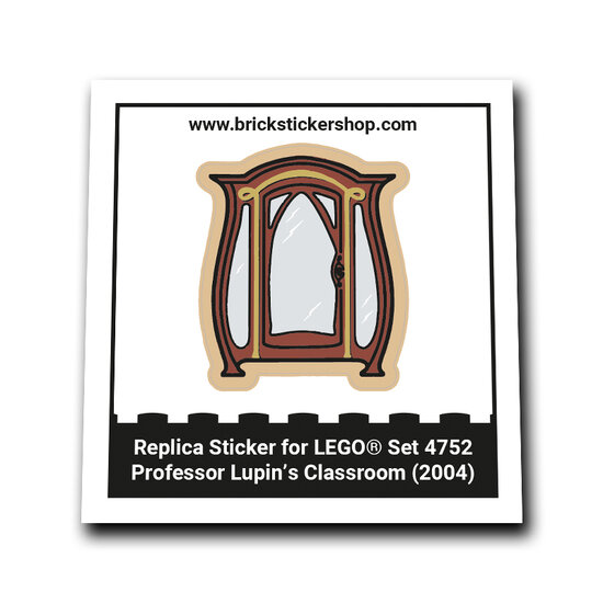 Replacement Sticker for Set 4752 - Professor Lupin&#039;s Classroom