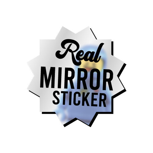 Custom Sticker for Technic - Mirror for 1x2 Sloped Tile