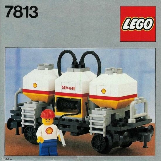LEGO 7813 - Shell Tanker Wagon