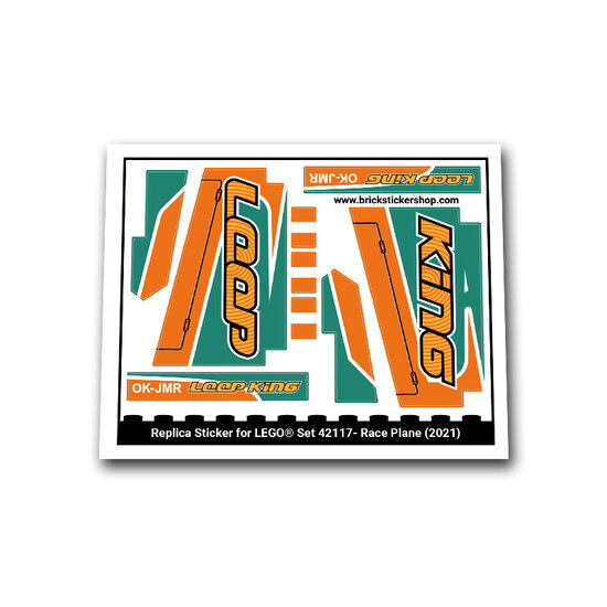 Replacement Sticker for Set 42117 - Race Plane