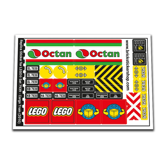 Replacement Sticker for Set 7939 - Cargo Train