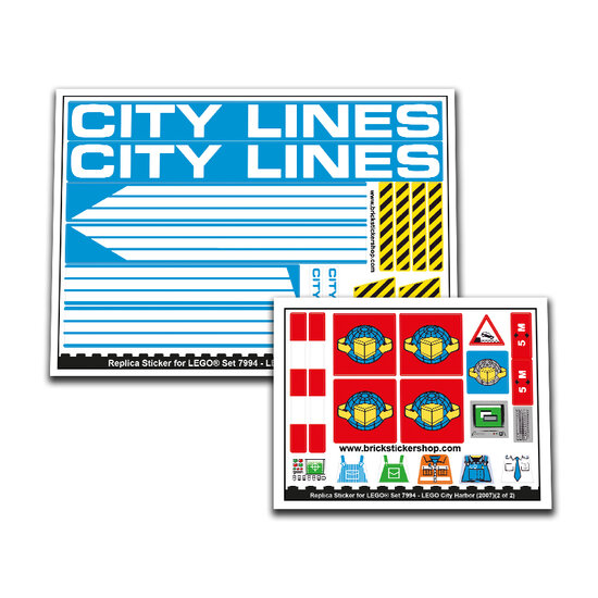 Replacement Sticker for Set 7994 - City Harbor