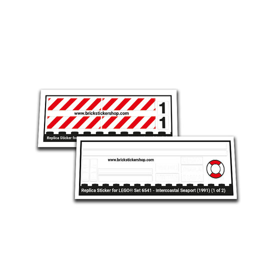 Replacement Sticker for Set 6541 - Intercoastal Seaport