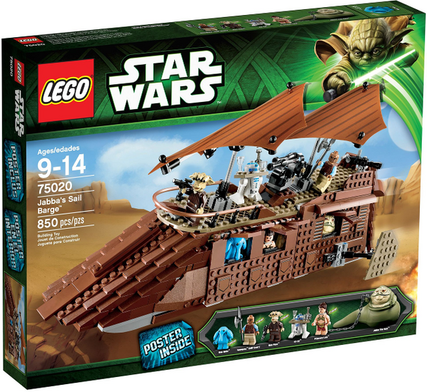 Replacement Sticker for Set 75020 - Jabba&#039;s Sail Barge
