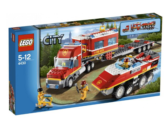 Replacement Sticker for Set 4430 - Fire Transporter