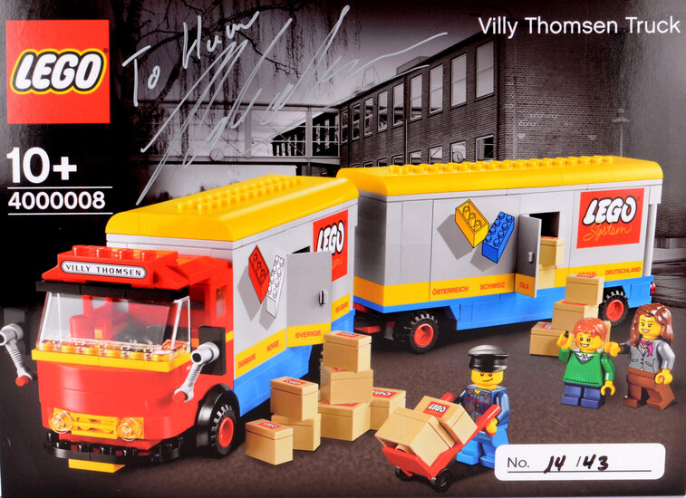 Replacement Sticker for Set 4000008 - Villy Thomsen Truck