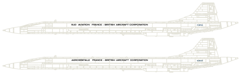 Extra Sticker for Set 10318 - Concorde (Version 07, Prototype, 1969)