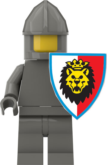 Custom Sticker - Royal Knights Triangular Shields