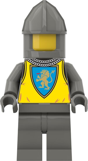 Custom Sticker - 2022 Lion Knights Torso&#039;s Yellow