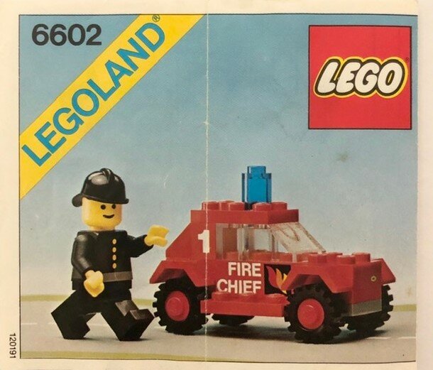 Replacement Sticker for Set 6602 - Fire Unit