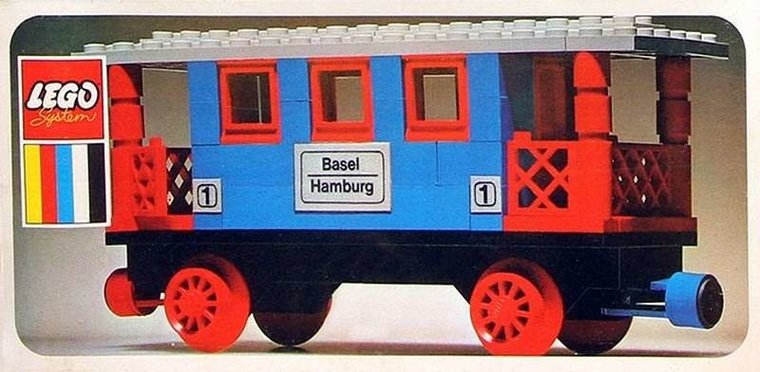 LEGO 131 - Passenger Rail Car