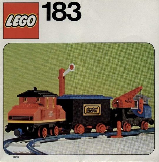 LEGO 183 - Complete Train Set with Motor and Signal