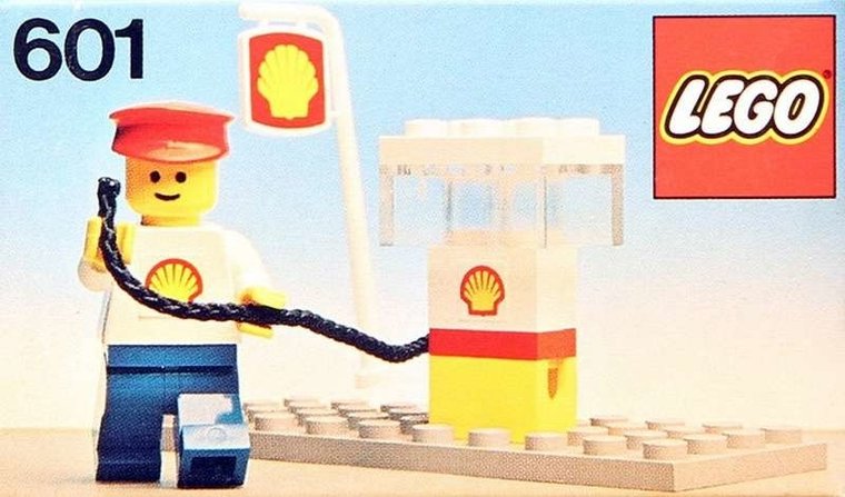 LEGO 601 - Shell Gas Pump