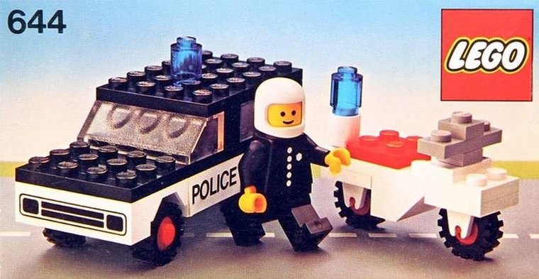 LEGO 644 - Police Patrol