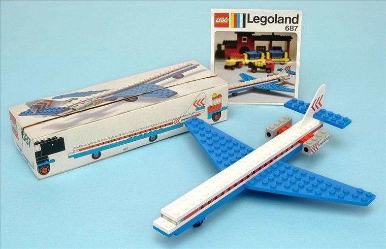 LEGO 687 - Caravelle Plane