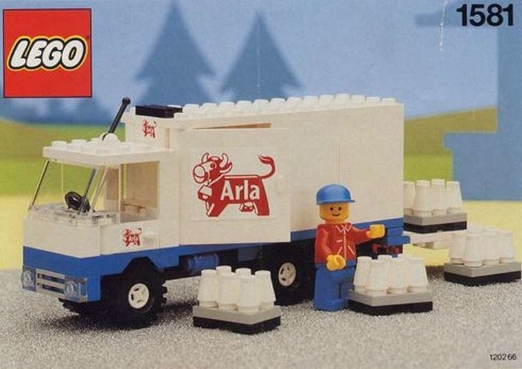 LEGO 1581 - Delivery Truck - Arla
