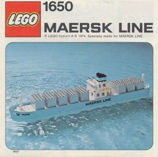 LEGO 1650 - Maersk Line Container Ship (Containers)