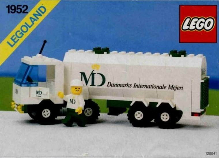 LEGO 1952 - Dairy Tanker