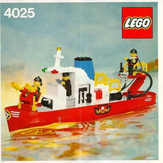 LEGO 4025 - Fire Boat