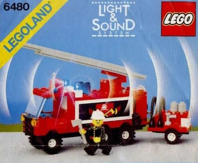 LEGO 6480 - Hook and Ladder Truck