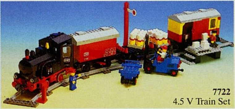 LEGO 7722 - Steam Cargo Train