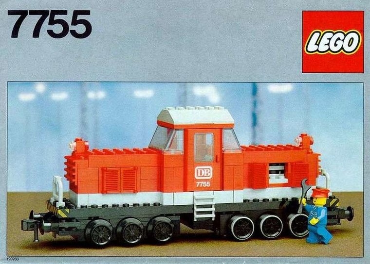 Lego set 7755 - Diesel Heavy Shunting Locomotive