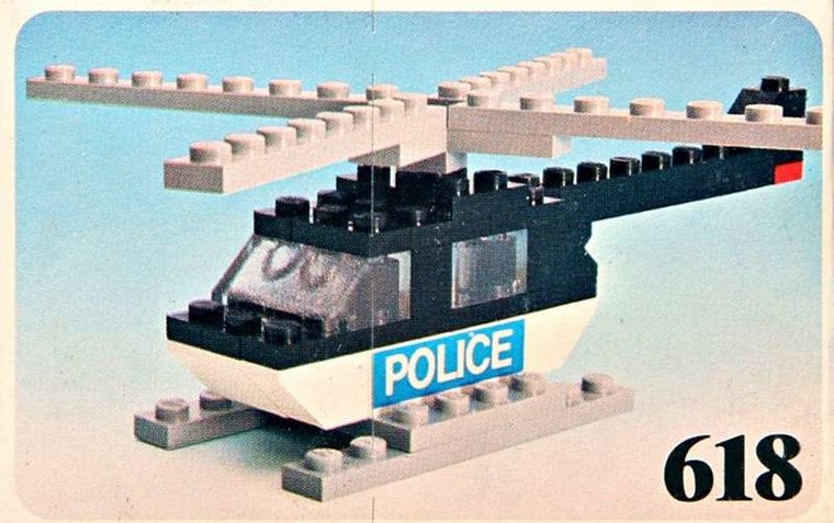 LEGO 618 - Police Helicopter
