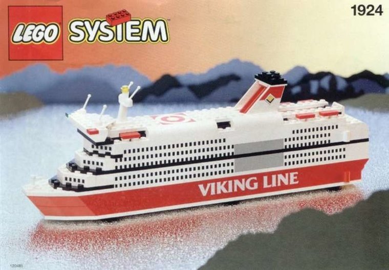 Replacement Sticker for Set 1924 - Viking Line Ferry
