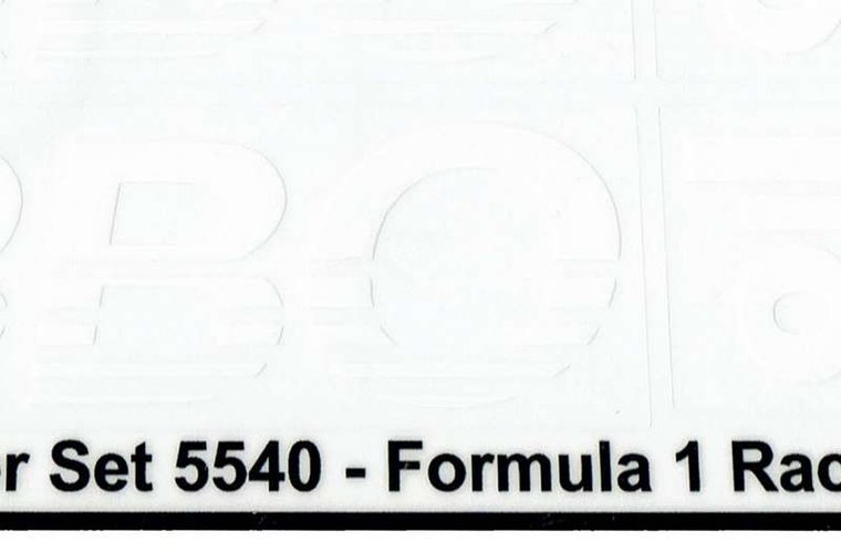 LEGO 5540 - Formula 1 Racer