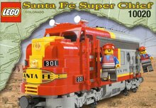 Replacement Sticker for Set 10020 - Santa Fe Super Chief (Blue Version)