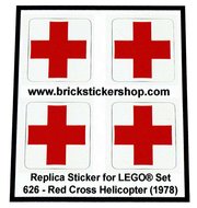 LEGO 626 - Red Cross Helicopter