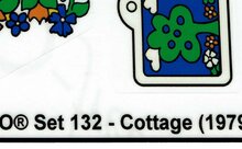 Replacement Sticker for Set 132 - Cottage