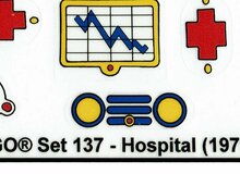 Replacement Sticker for Set 137 - Hospital