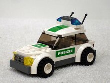 Replacement Sticker for Set 7236 - Police Car (Black-Green Version)